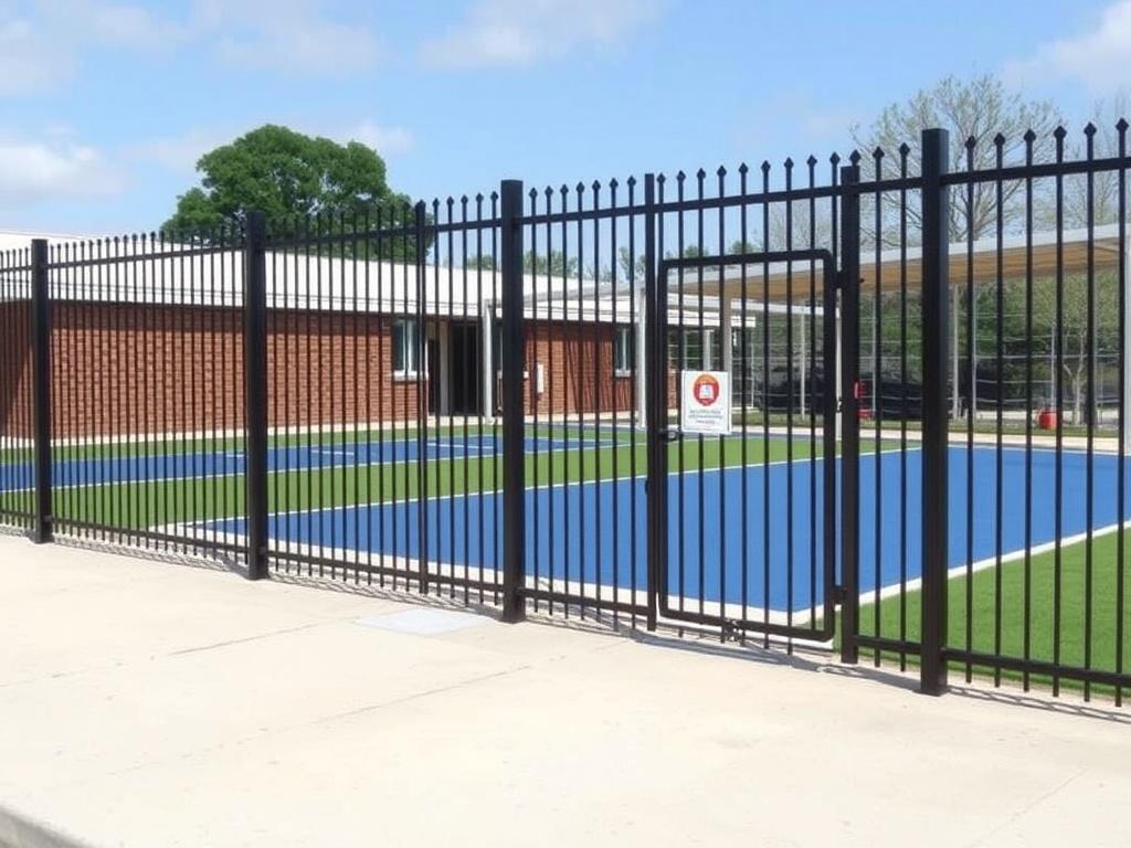 Fences for schools and playgrounds. Comparison of Common Fence Types for Schools and Playgrounds
