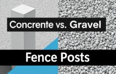 Concrete vs. Gravel para Postes de Cerca: ¿Cuál es la Mejor Opción para tu Proyecto?