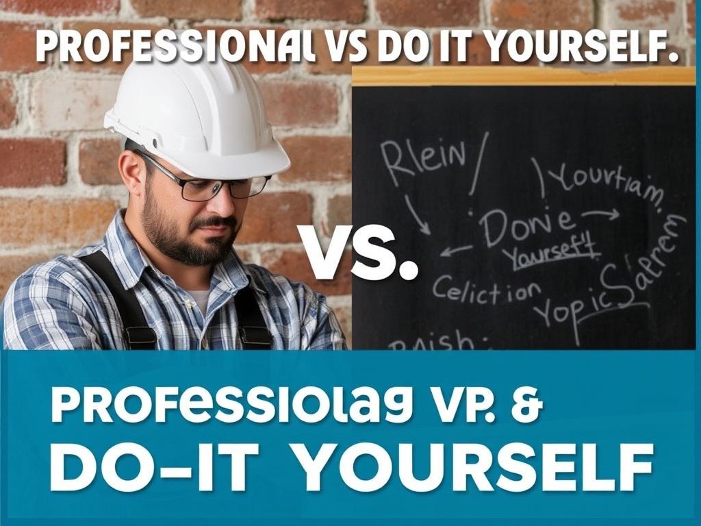     Profesional vs. hacerlo tú mismo. Consejos para quienes deciden hacer el trabajo por sí mismos