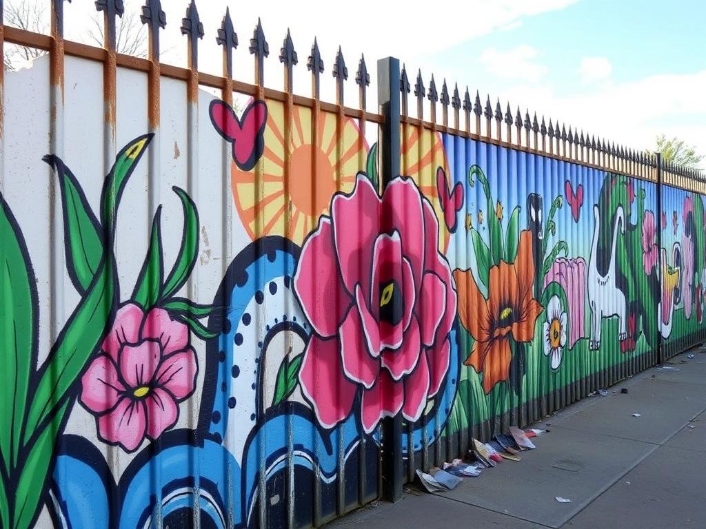     Les clôtures artistiques : œuvres d’art urbain. Qu’est-ce qu’une clôture artistique ?