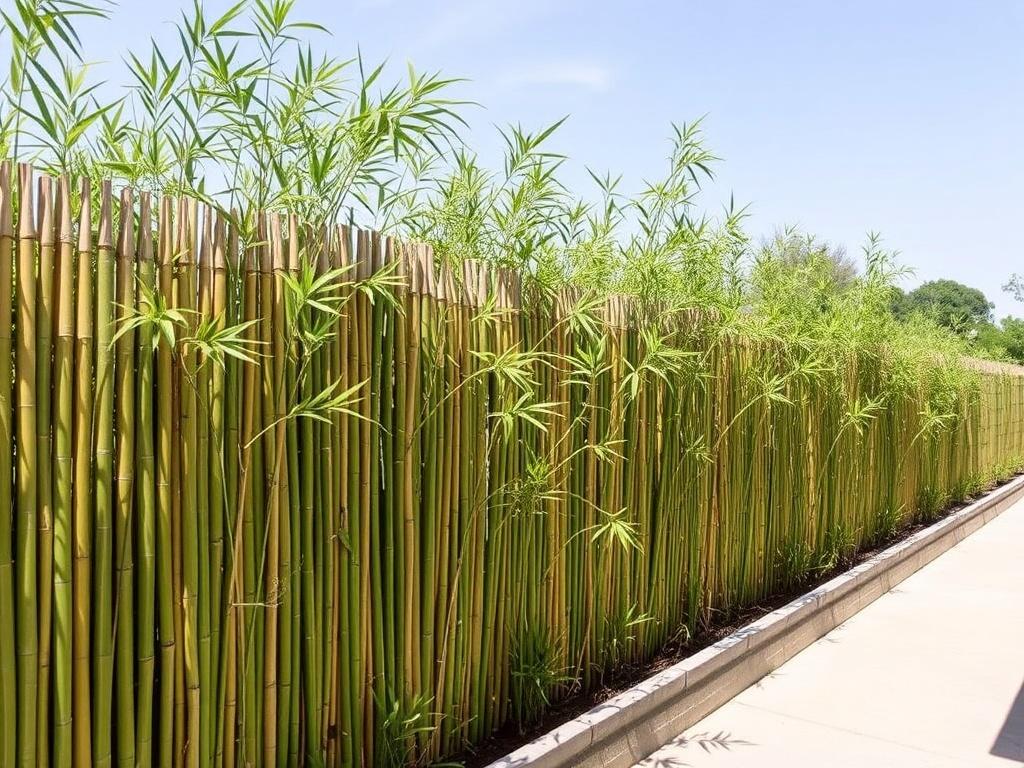     Bamboo fences: eco-friendly options. Die ökologische Bilanz von Bambus: Ein schnell nachwachsender Rohstoff