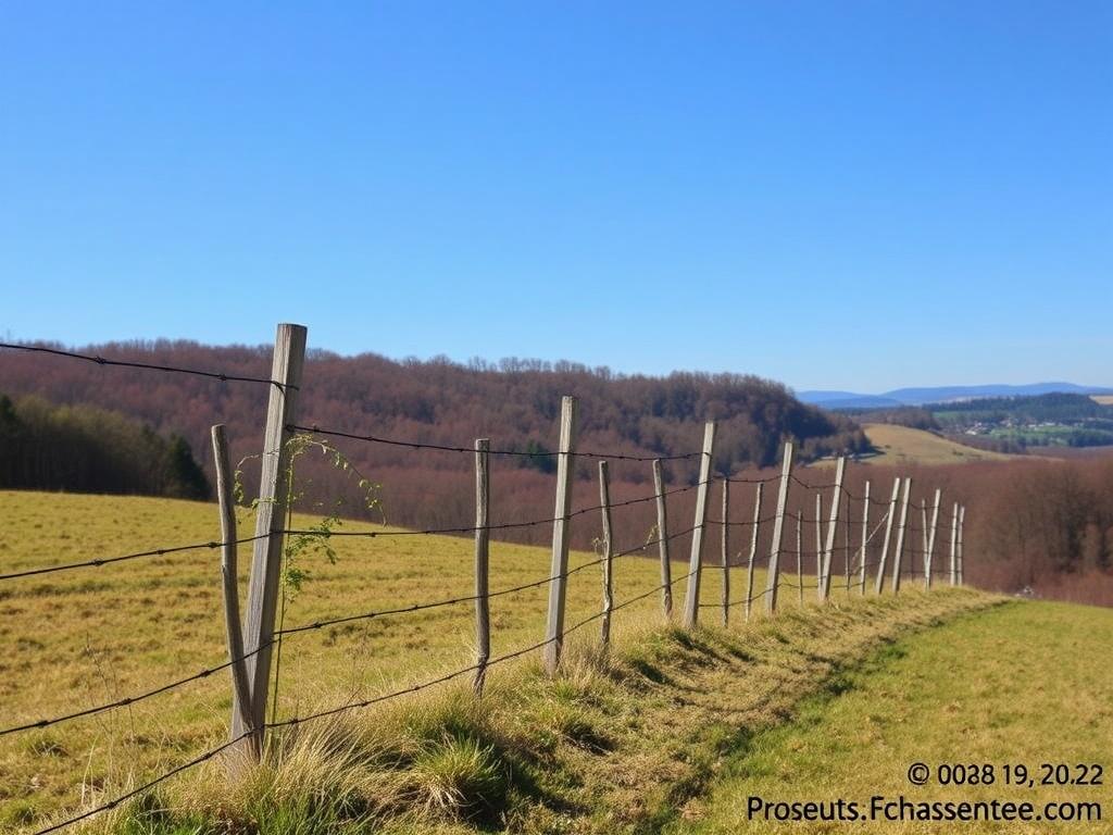 Les barrières en châtaignier du Massif Central.. Miradas hacia el futuro: resiliencia y adaptación