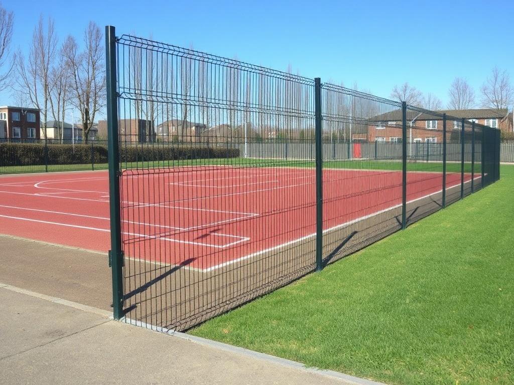 Les clôtures pour terrain de jeux ou aire de sport.. Tipos de clôtures para terrenos de juego