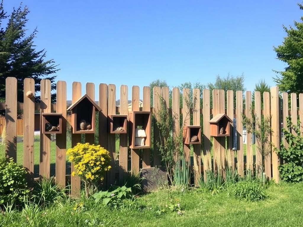 Les clôtures qui favorisent la biodiversité (nichoirs intégrés).. Consejos finales y buenas prácticas