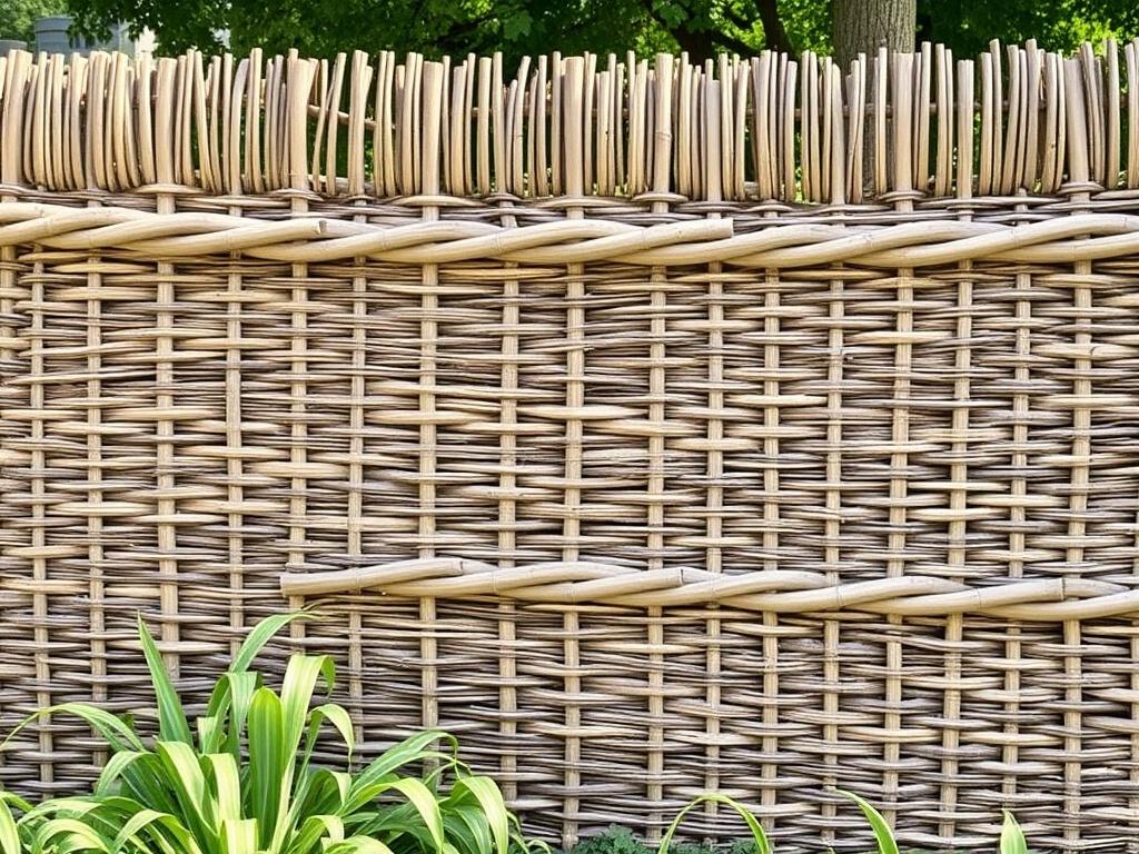 Les clôtures en osier tressé.. Ventajas de elegir una clôture en osier tressé