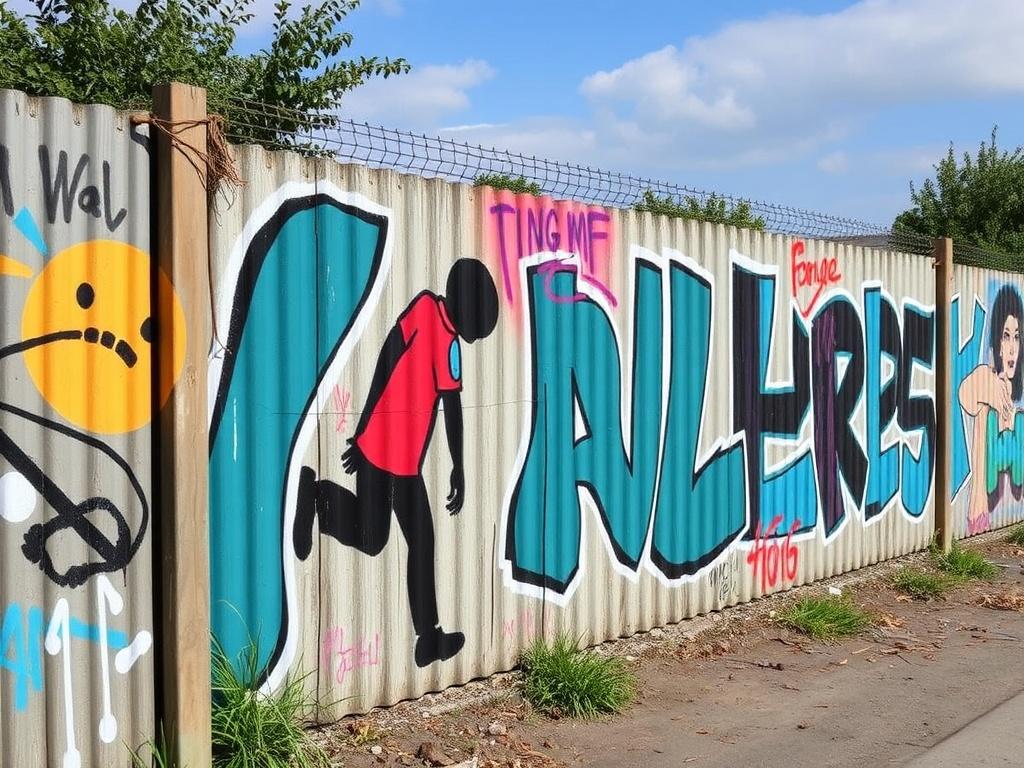 Les clôtures comme support de street art.. Errores comunes y cómo evitarlos