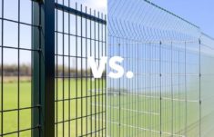 Les clôtures rigides vs. les clôtures souples (grillages): ¿Cuál elegir para tu jardín, tu obra o tu empresa?