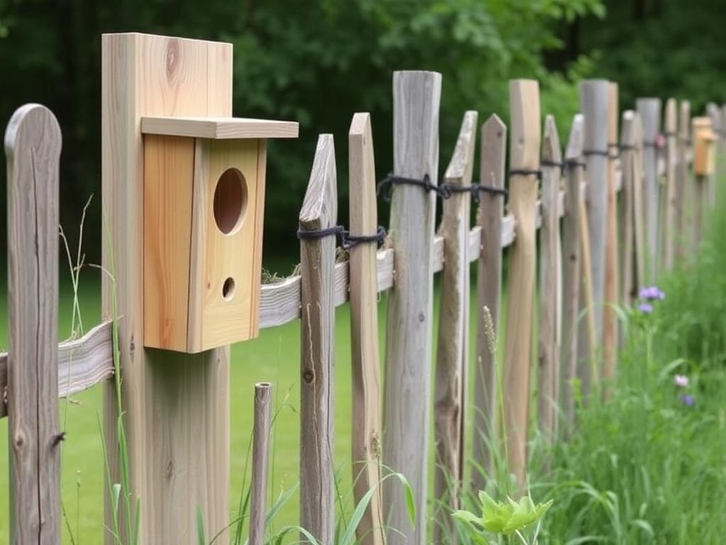 Les clôtures qui favorisent la biodiversité (nichoirs intégrés).. Cómo medir el éxito de una valla biodiversa