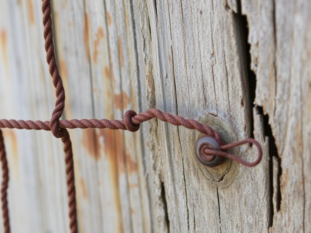 La poésie du grillage rouillé et du bois patiné.. El lenguaje del óxido y de la pátina: entender la gramática de las superficies