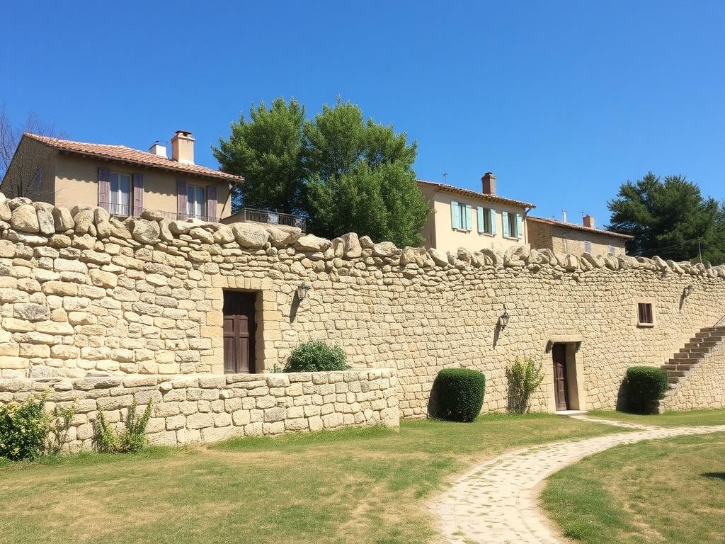 Les murets en pierre sèche de Provence.. Los murets y el turismo: cómo atraen visitantes a la Provenza