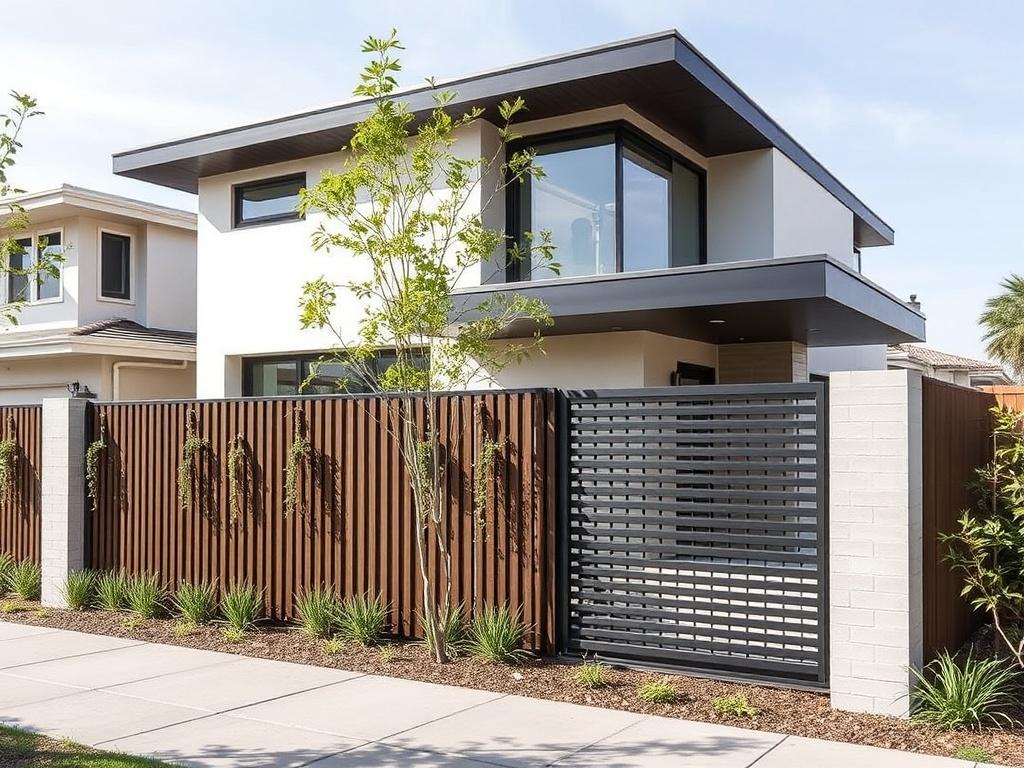 Clôtures minimalistes pour les maisons modernes.. Principios de diseño para cercas minimalistas