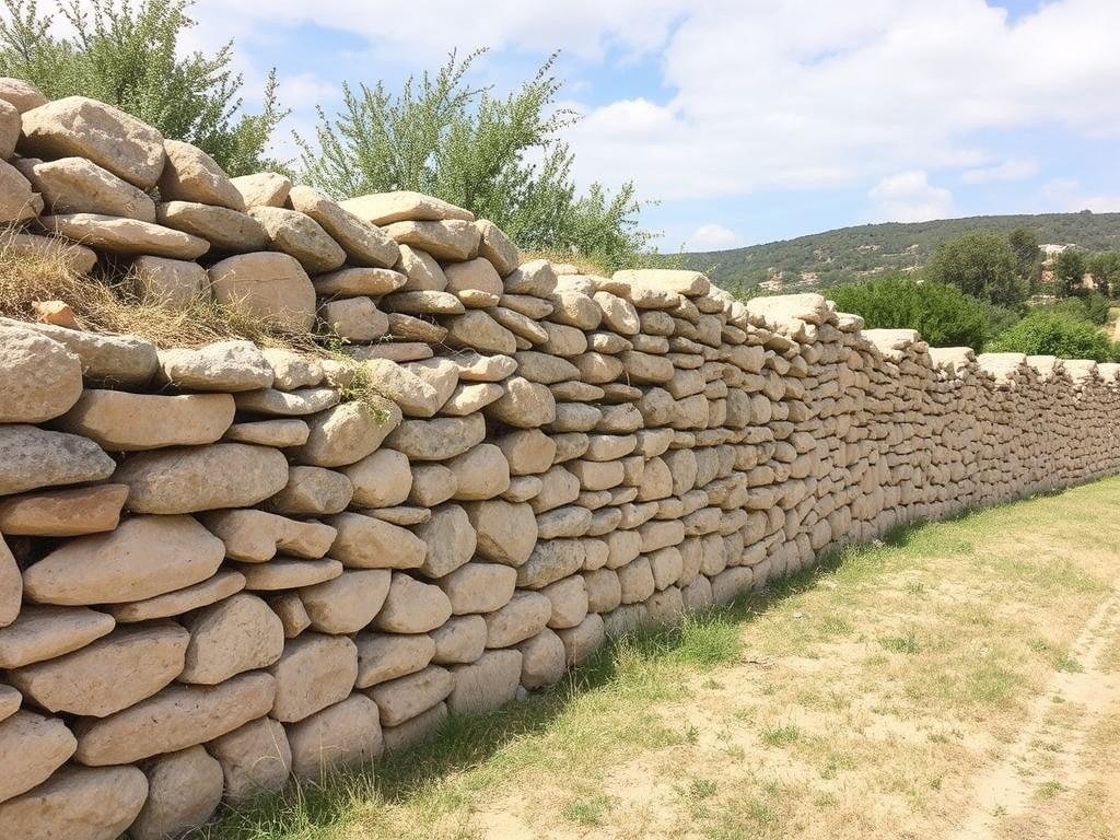 Les murets en pierre sèche de Provence.. Ejemplos emblemáticos en Provenza y proyectos de conservación