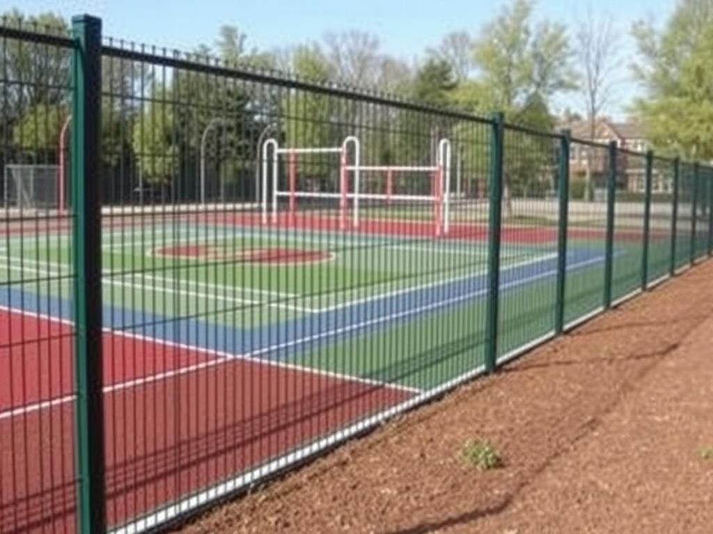 Les clôtures pour terrain de jeux ou aire de sport.. Introducción