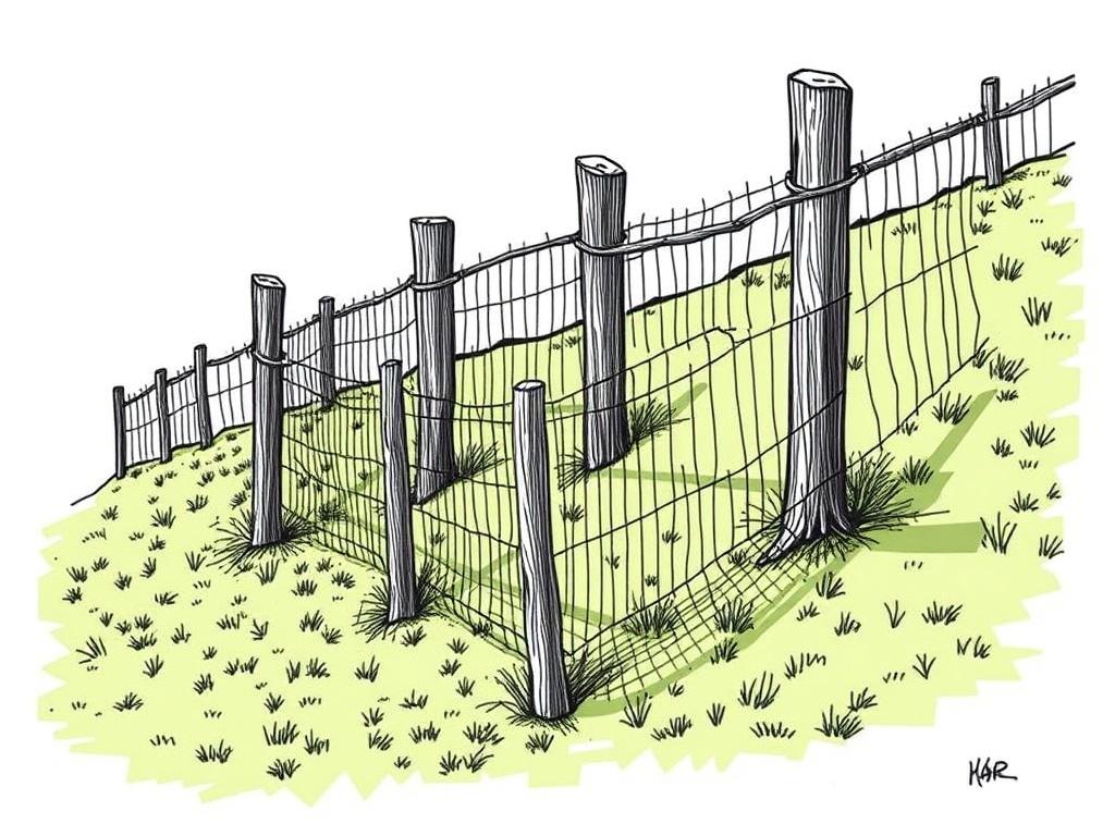 Fences for Sloped and Uneven Terrain. Técnicas constructivas detalladas