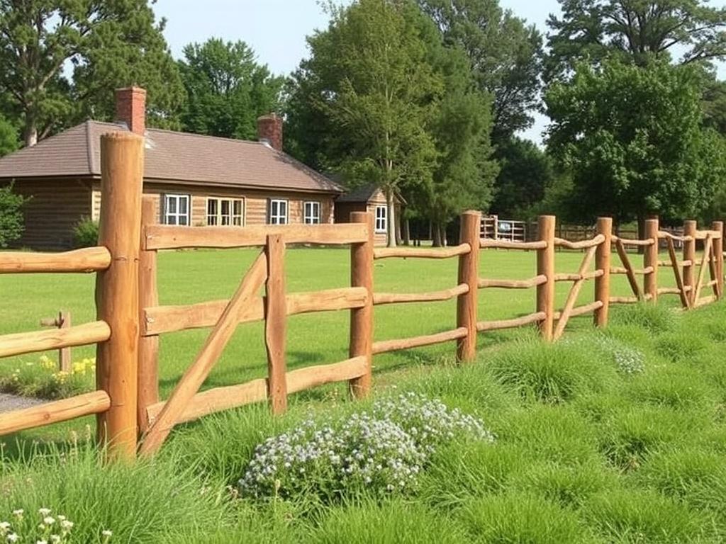 Vajas rústicas para fincas campestres.. Diseño: planificación para un cierre eficiente y armonioso