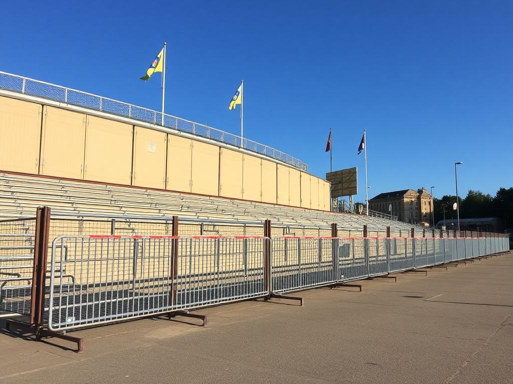 Vallas en plazas de toros y recintos festivos.. Mantenimiento, desmontaje y almacenamiento