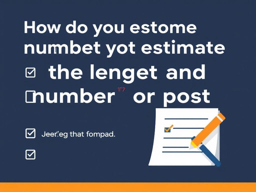 Comment estimer la longueur et le nombre de poteaux nécessaires ?. Resumen visual: checklist para estimar longitud y número de postes