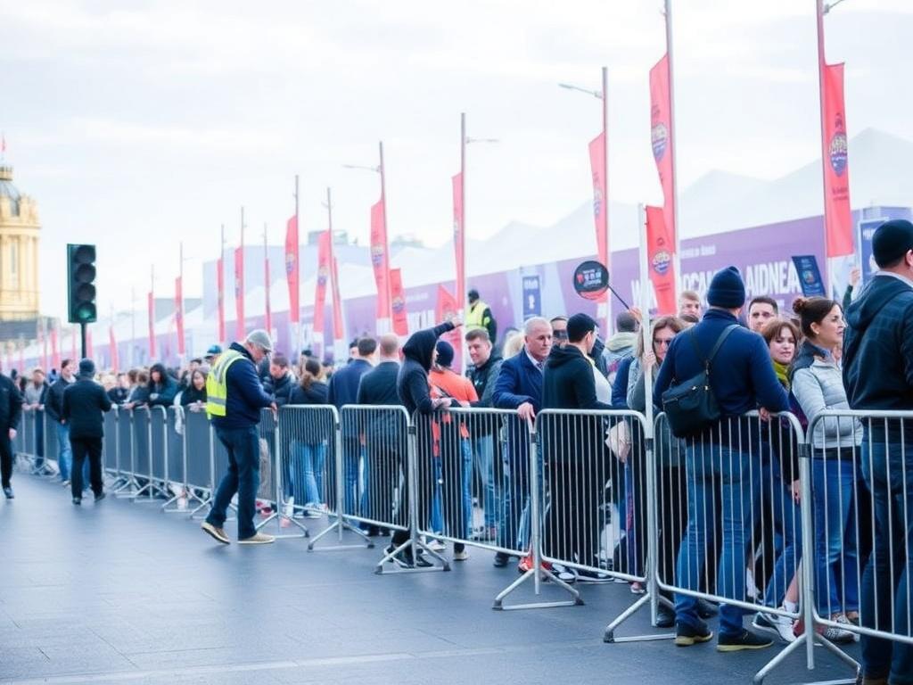 Barreras de contención en eventos masivos.. Materiales, normas y buenas prácticas técnicas