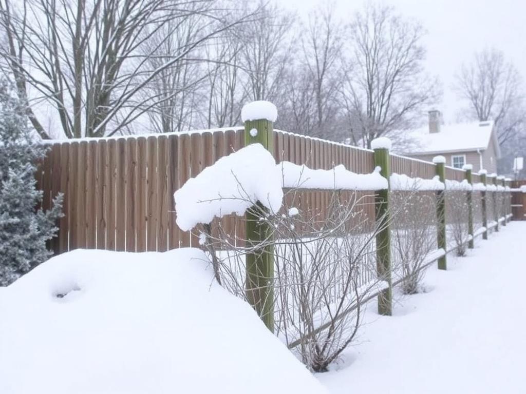 Der Zaun im Winter: Wartung und Pflege. Plan de mantenimiento estacional: calendario y tareas