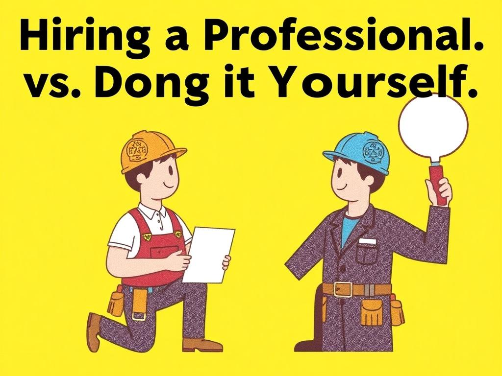 Contratar a un profesional vs. el bricolaje.. Seguridad y responsabilidad legal