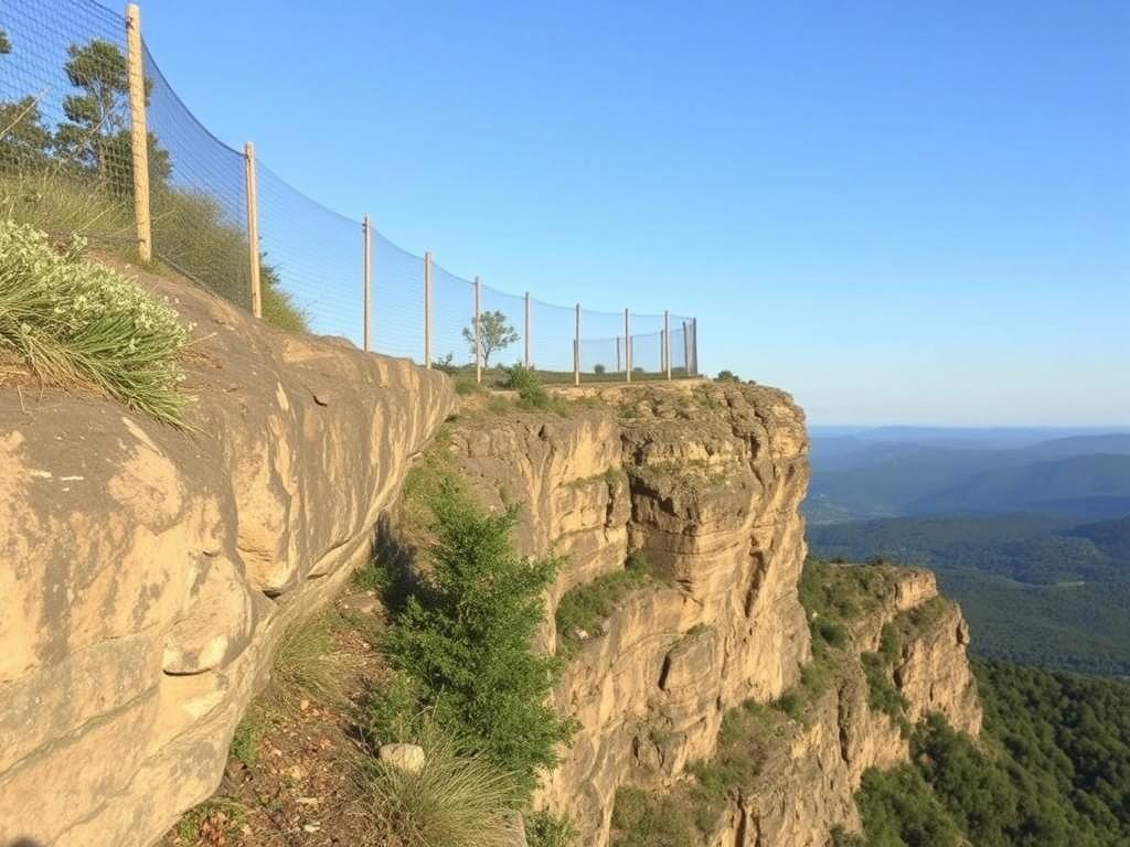 Les clôtures pour sécuriser une falaise.. Instalación: paso a paso y herramientas necesarias