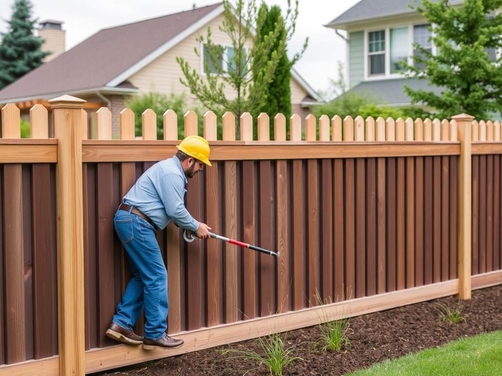 Mantenimiento de vallas de composite.. Comparación práctica: coste y tiempo de mantenimiento frente a la madera