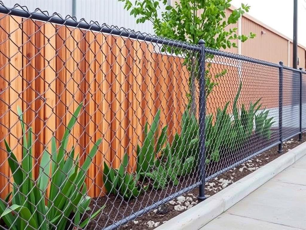 Modern Chain Link: Not Just for Industrial Lots Anymore. Materiales, acabados y estilos