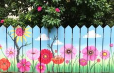 Pintar un mural en tu valla de jardín: transforma tu cercado en una obra de arte viviente