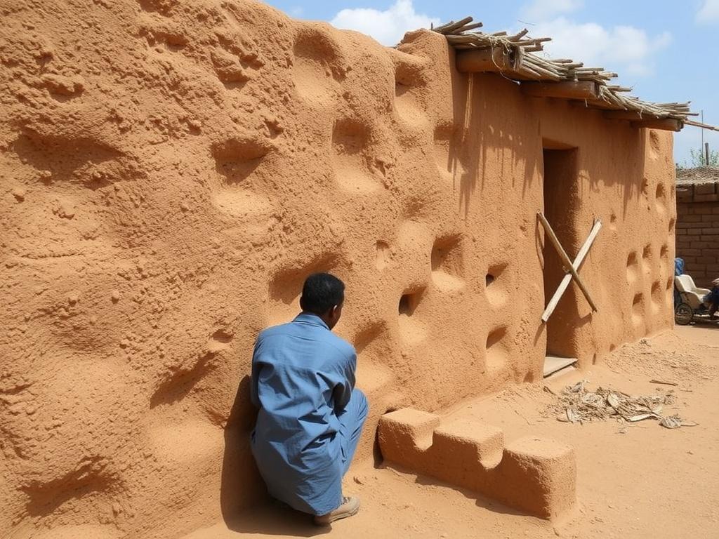 Les murs en pisé en Afrique.. Técnica y materiales: qué es exactamente el pisé y cómo se trabaja