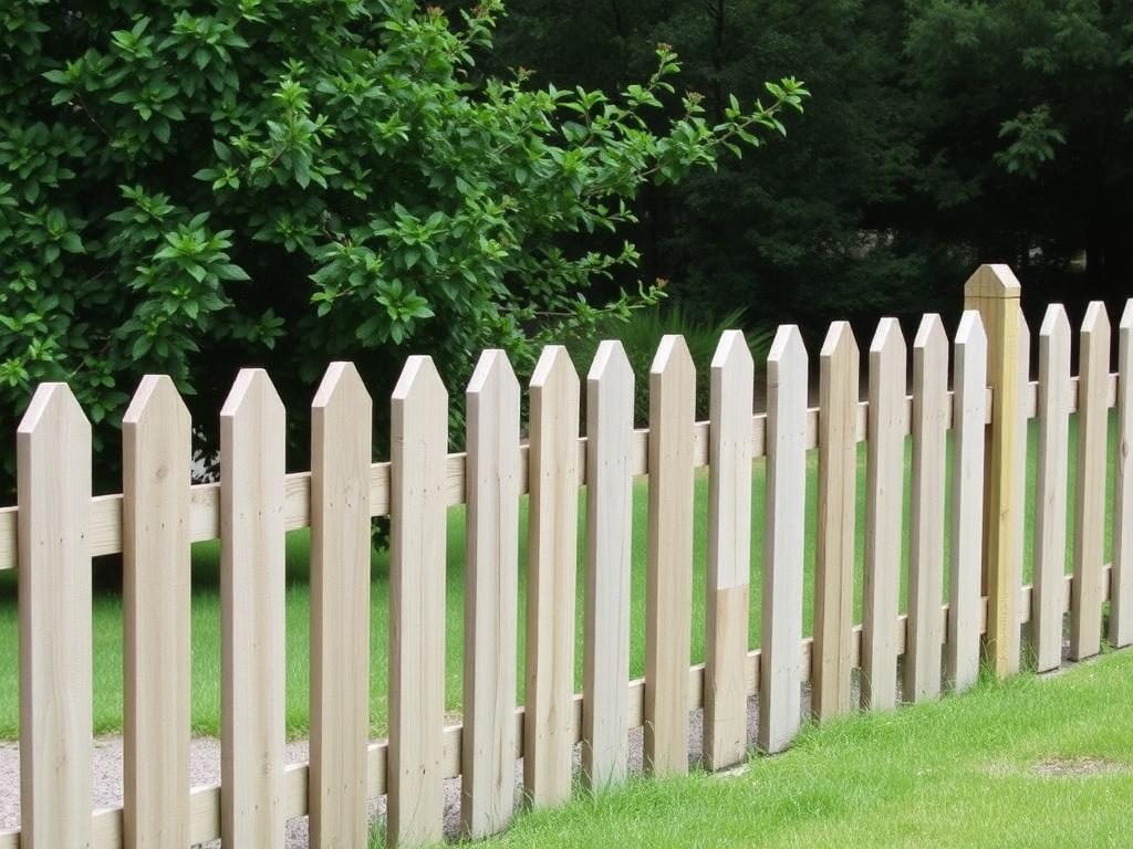 Der traditionelle Holzlattenzaun. Historia y origen: de cercas agrícolas a símbolo doméstico