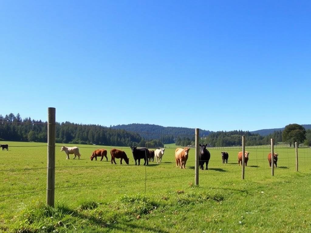 Der Weidezaun: Mobiler Schutz. Mantenimiento y seguridad