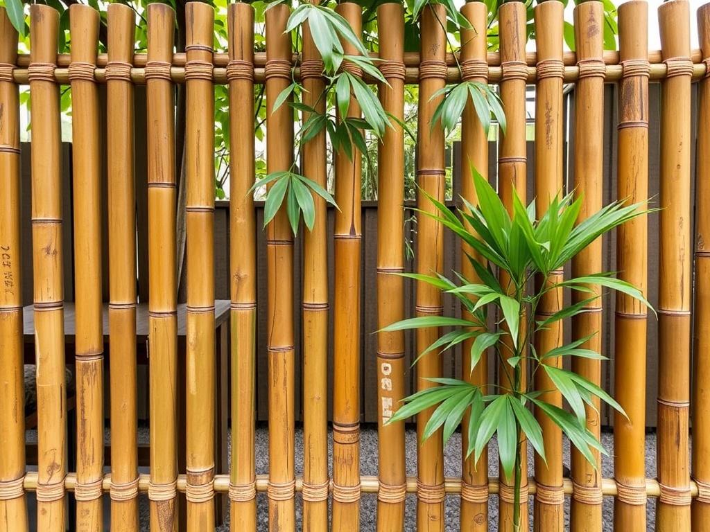 Vallas de bambú: estética oriental y ecológica.. El origen y la tradición del bambú en la estética oriental