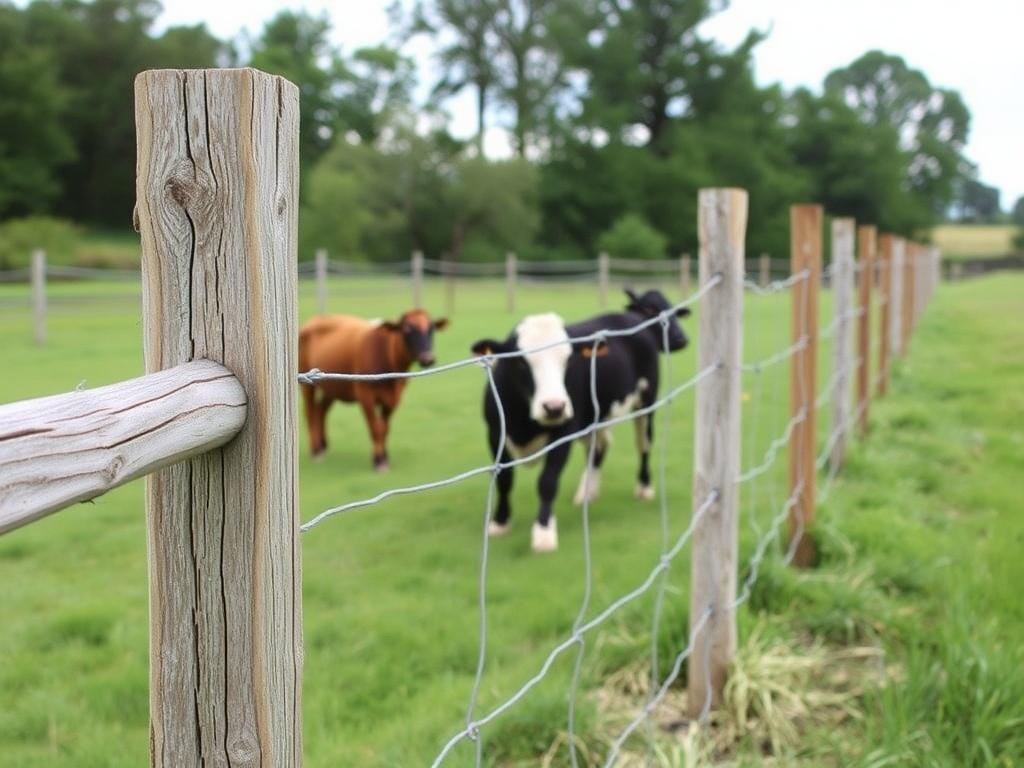 Fences for Containing Livestock on a Farm. Mantenimiento: cómo alargar la vida útil y ahorrar dinero