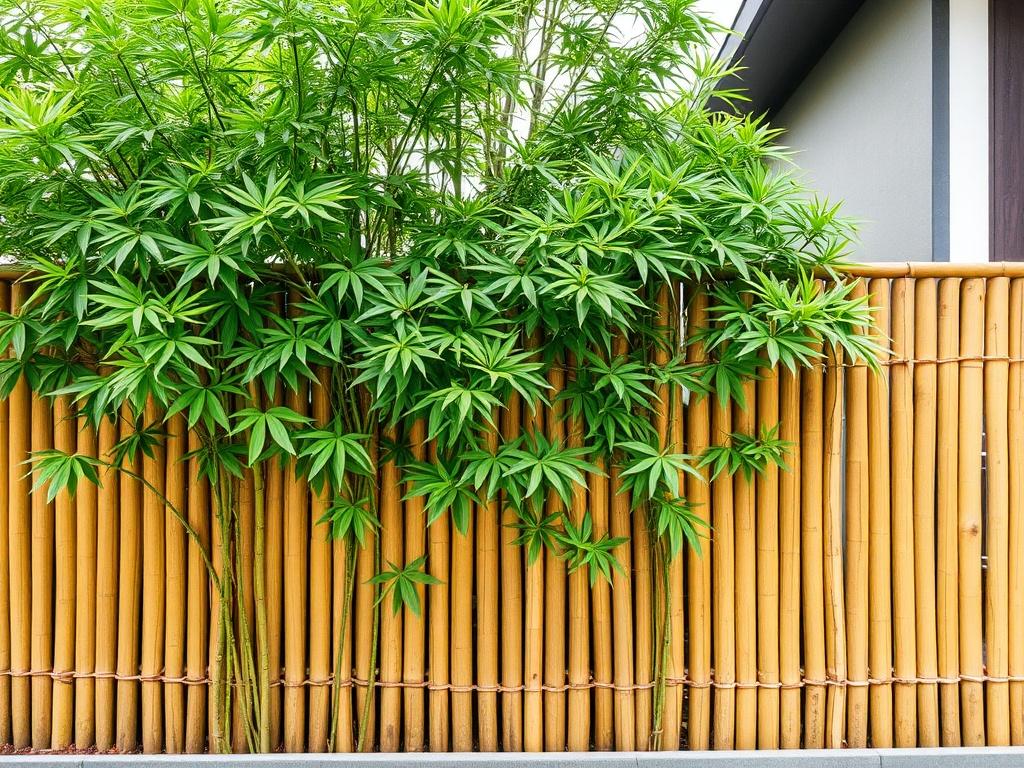 Vallas de bambú: estética oriental y ecológica.. Tipos de vallas de bambú y cómo elegir la adecuada