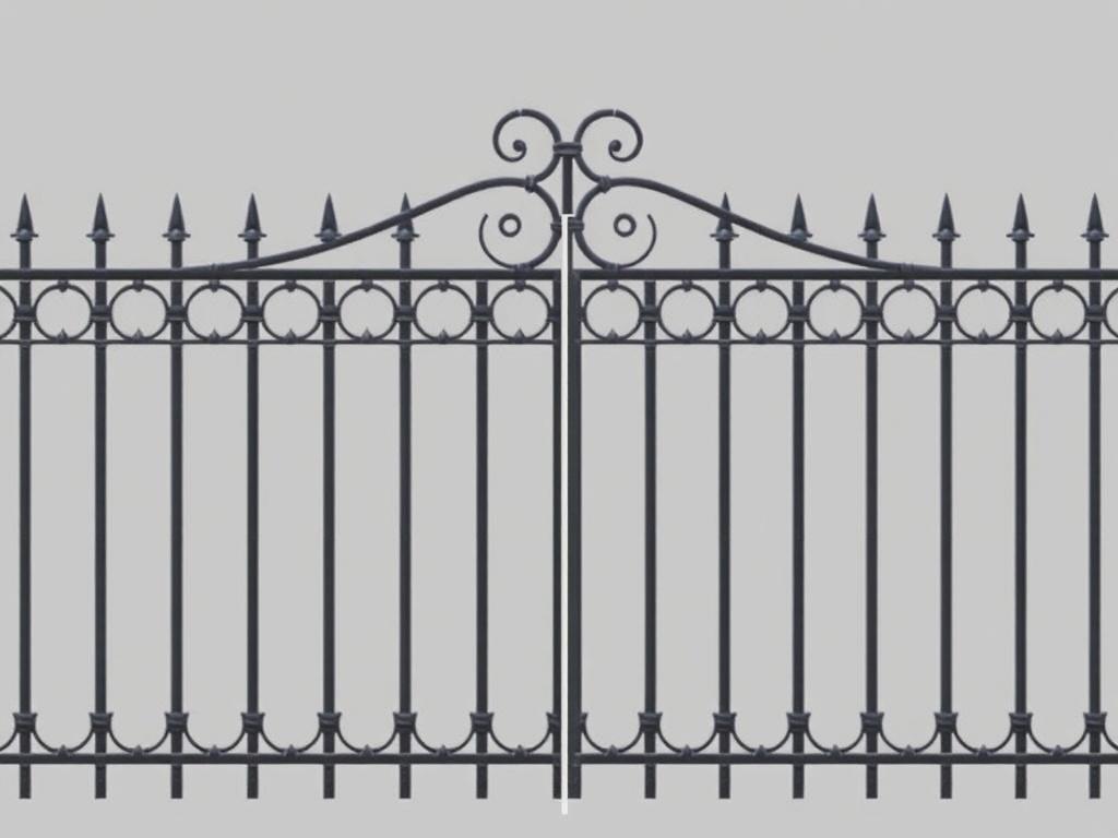Wrought Iron Fences: Elegance and Security. Comparativa: hierro forjado frente a otros materiales