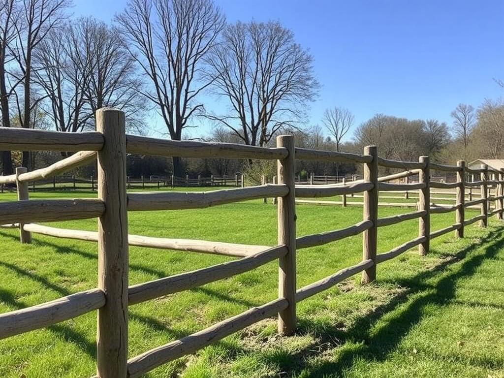 The Rustic Charm of Split Rail Fencing. Mantenimiento y longevidad: cómo proteger tu inversión