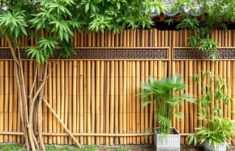 Vallas de bambú: estética oriental y ecológica que transforma tu jardín