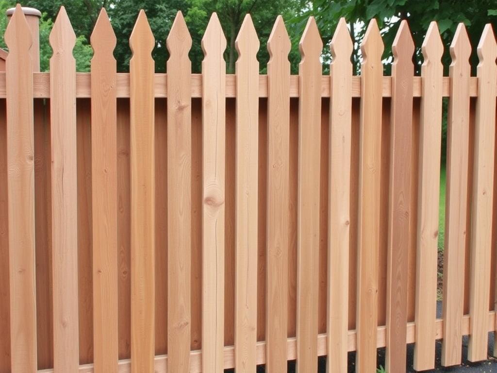 Der traditionelle Holzlattenzaun. Materiales y selección de la madera