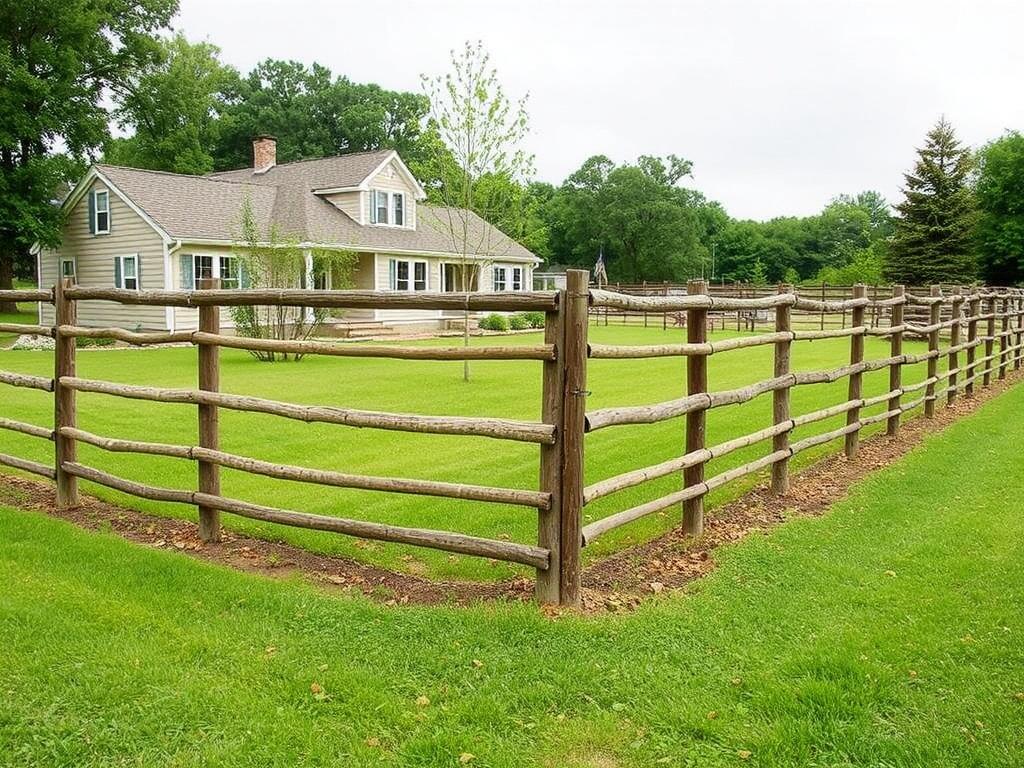 The Rustic Charm of Split Rail Fencing. Ejemplos inspiradores y aplicaciones contemporáneas