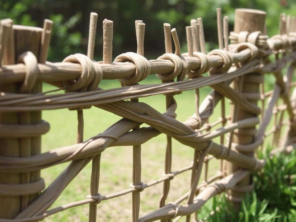Der Flechtzaun: Altes Handwerk. Raíces e historia: por qué Der Flechtzaun es más que una valla