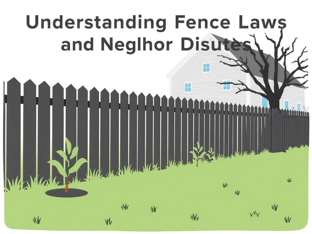 Understanding Fence Laws and Neighbor Disputes. Aspectos especiales: árboles, raíces y drenaje