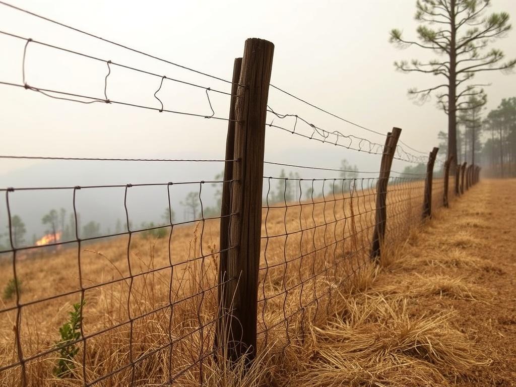 Vallas contra incendios forestales.. Impacto ecológico y consideraciones legales