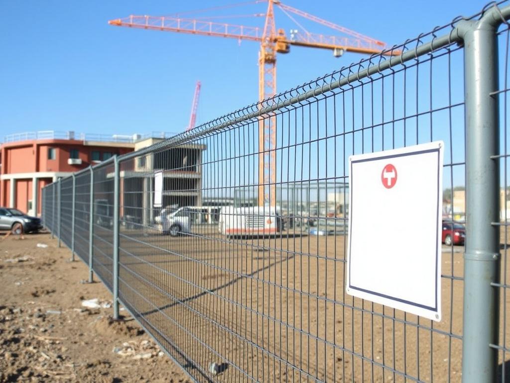 Der Schutzzaun auf Baustellen. Normativas, responsabilidades y permisos: lo que exige la ley