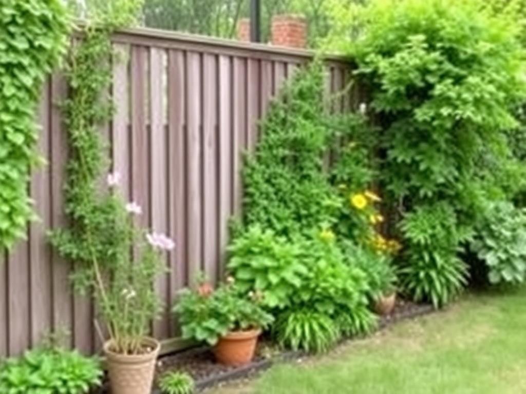 Cómo camuflar una valla antiestética con plantas.. Casos prácticos y ejemplos