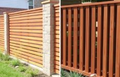 Cercas de listones horizontales vs. diseños tradicionales verticales: ¿Cuál es la mejor para tu casa?