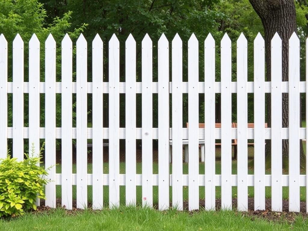 Der traditionelle Holzlattenzaun. Diseño y variantes: más allá de la cerca blanca clásica