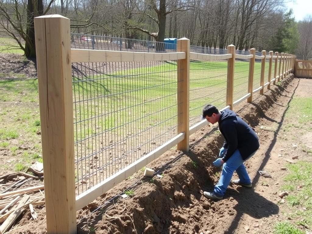 Zäune auf unebenem Gelände bauen. Consejos prácticos y errores frecuentes a evitar