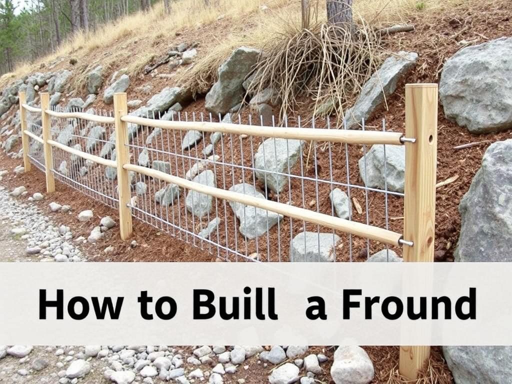 How to Build a Fence on Rocky Ground. Soluciones para problemas comunes en terreno rocoso
