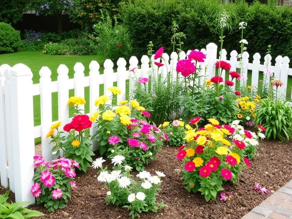 Vallas bajas para delimitar parterres.. Combinación con plantas: ideas para resaltar el parterre