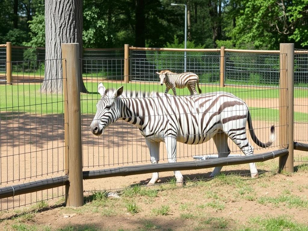 Les clôtures pour parc animalier.. Diseño y comportamiento animal